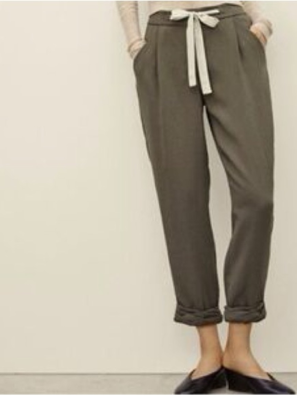 Artiza Wilfred Modesto Pants - Olive Green